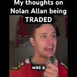 Nolan Allan got TRADED, my thoughts #blackhawks #sharks #nhl