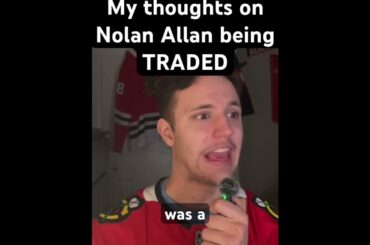 Nolan Allan got TRADED, my thoughts #blackhawks #sharks #nhl