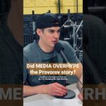 Did the MEDIA OVERHYPE the PROVOROV STORY? #hockey #shorts