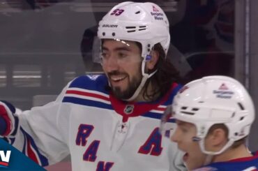 Rangers' Mika Zibanejad Records 10th Career Hat Trick Vs. Flyers