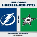 NHL Highlights | Lightning vs. Stars - January 18, 2025