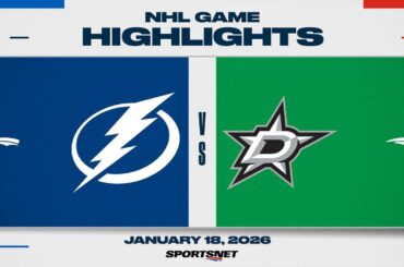 NHL Highlights | Lightning vs. Stars - January 18, 2025