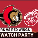 LIVE: Ottawa Senators vs Detroit Red Wings - NHL Watch Party - January 18, 2026