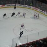 Laval Rocket's Jacob Fowler makes a big save vs. Manitoba Moose's Walker Duehr 1/17/26