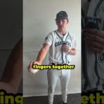 Jacob Morrison's pitch grips ⚾️ #shorts