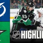 Lightning vs. Stars | NHL Highlights | January 18, 2026