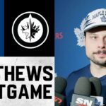 Auston Matthews | Post Game at Winnipeg Jets | January 17, 2026
