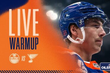 ARCHIVE | Warmup  -  Oilers vs Blues