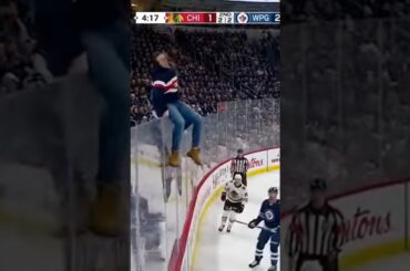 POV: A Fan Jumped the Glass Mid Game 😳🚨