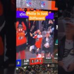 Flyers Fan Chugs a Beer with Prosthetic Leg #SHORTS