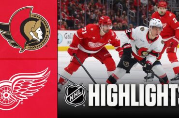 Senators vs. Red Wings | NHL Highlights | January 18, 2026