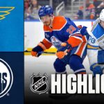 Blues vs. Oilers | NHL Highlights | January 18, 2026