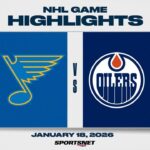 NHL Highlights | Blues vs. Oilers - January 18, 2026