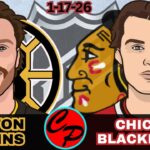 Boston Bruins vs Chicago Blackhawks NHL Hockey Live Game Cast & Audio