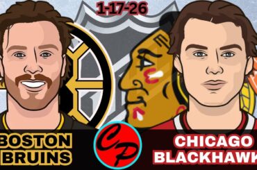 Boston Bruins vs Chicago Blackhawks NHL Hockey Live Game Cast & Audio