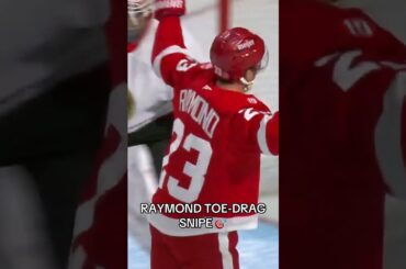 Lucas Raymond goes BARDOWN with a toe-drag snipe 🎯