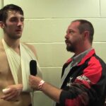 Post fight interview with Dylan McLoughlin after Cage Warriors 78