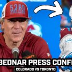 Jared Bednar on MacKinnon's CRAZY Scoring Pace & More Before Game vs Maple Leafs