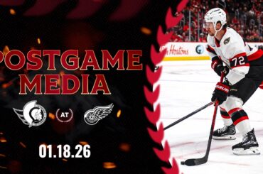 LIVE: Postgame Media DET 4 OTT 3 (OT)