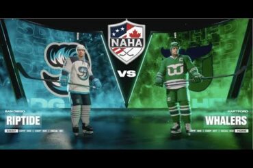 NAHA 2025-26 Season - San Diego Riptide (2-4-3) @ Hartford Whalers (8-2-1)