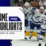 Lightning vs. Stars | Lightning Radio Highlights | January 18, 2026