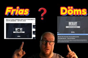 VIKTOR LODIN FRIAS! SALSTEN FÅR 2 MATCHER AVSÄTGNING PGA HUVUDTACKLING!