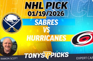 Sabres vs. Hurricanes NHL Betting Odds & Picks, 1/19/26 | Night Moves Show
