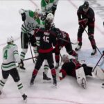 Brandon Bussi tosses the puck into his own net?! 🫣