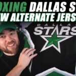 Unboxing NHL Dallas Stars NEW Alternate Jersey! YES!