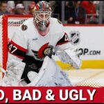 Ottawa Senators Lose Twice In OT, James Reimer Makes Debut + Jake Sanderson Comments On Goaltending