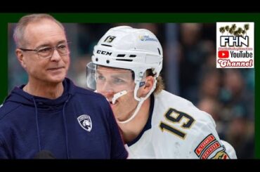 Paul Maurice: Florida Panthers Welcome Matthew Tkachuk Back Tonight v San Jose Sharks