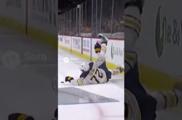 POV: He Lost an Edge and Blew Out the Glass 😳🏒