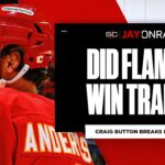 How did Flames do on return for Rasmus Andersson? Do you like trade for Golden Knights?