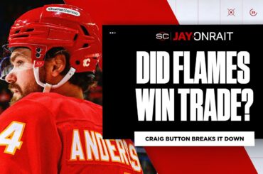How did Flames do on return for Rasmus Andersson? Do you like trade for Golden Knights?