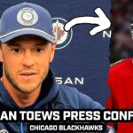 PRESS CONFERENCE: Jonathan Toews Reflects on RETURN to Chicago with Winnipeg Jets