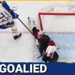 Brandon Bussi ROBS the Buffalo Sabres of a win in Carolina