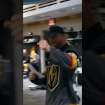 Justin Gaethje with an ELECTRIC lineup read for the first time EVER in Golden Knights history!🔥