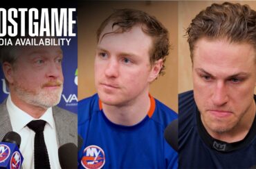 Postgame Media Availability | NYI 4, WPG 5