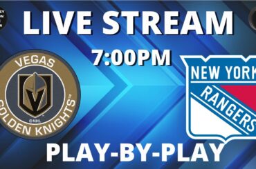 LIVE STREAM PLAY-BY-PLAY: VEGAS GOLDEN KNIGHT VS NEW YORK RANGERS