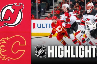 Devils vs. Flames | NHL Highlights | January 19, 2026