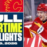 New Jersey Devils at Calgary Flames | FULL Overtime Highlights - January 19, 2026