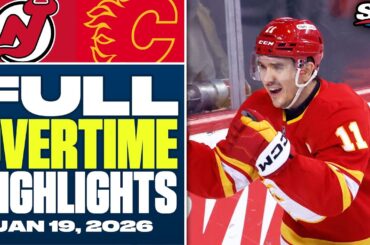 New Jersey Devils at Calgary Flames | FULL Overtime Highlights - January 19, 2026