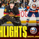 Game in 10 | Vancouver Canucks vs. New York Islanders Highlights (Jan 19, 2026)