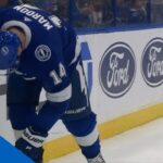 Pat Maroon Struggles To Lightning Bench After Inadvertent Elbow To Jaw
