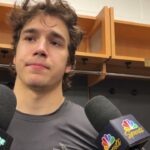 Misa on 2-Assist Night, Watching Goalie Fight With Celebrini | Sharks @ Panthers Post-Game (1.19.26)