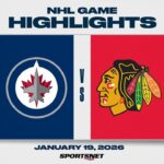 NHL Highlights | Jets vs. Blackhawks - January 19, 2026