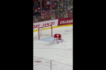 Simon Nemec with a Spectacular Short Goal vs. Calgary Flames