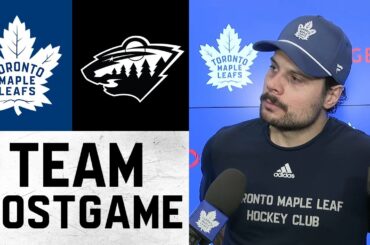 Maple Leafs Full Availability | Post Game vs Minnesota Wild | January 19, 2026