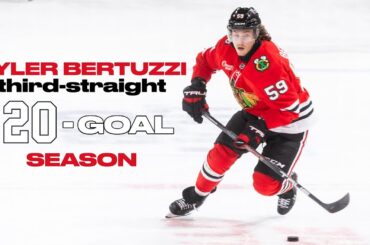 Tyler Bertuzzi’s third-straight 20+ goal season🚨🔥