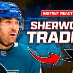 Kiefer Sherwood TRADED to San Jose Sharks - Pierre McGuire and Jeff Marek React | The Sheet